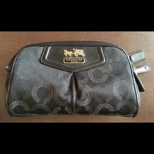 Authentic Coach makeup pouch/bag